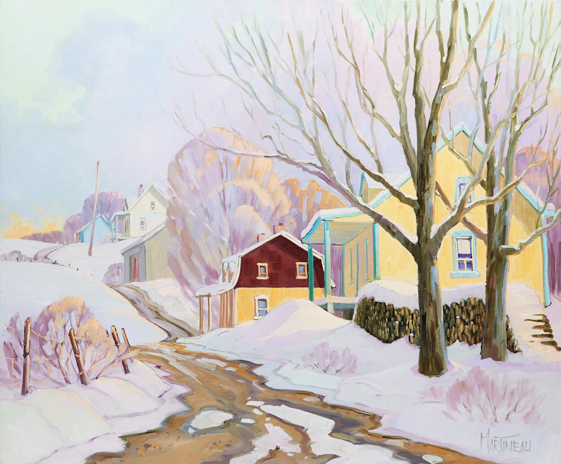 Couleurs de fin de journée by Louise Martineau