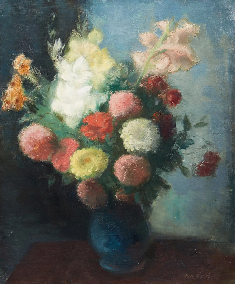 Floral Still Life by Eric Goldberg