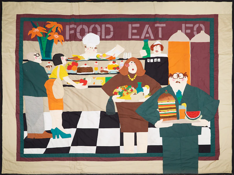 Out to Lunch I by Jane Buckles