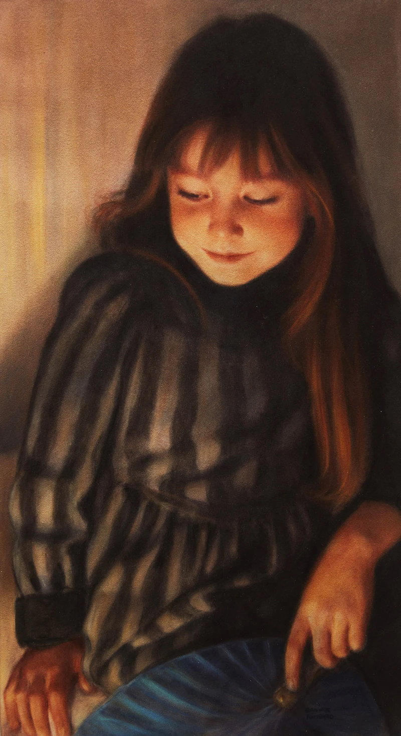 Portrait of a Young Girl by Danielle Richard
