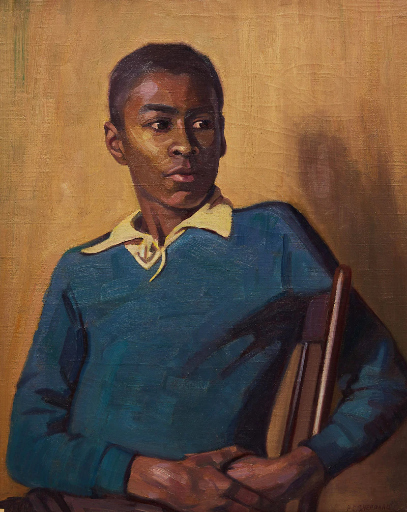 A Young Man by Peter Clapham Sheppard