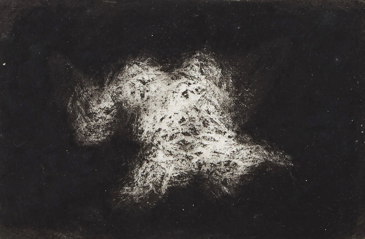 Hugh Seaforth Mackenzie, Swimmer, aquatint on zinc paper, 2003