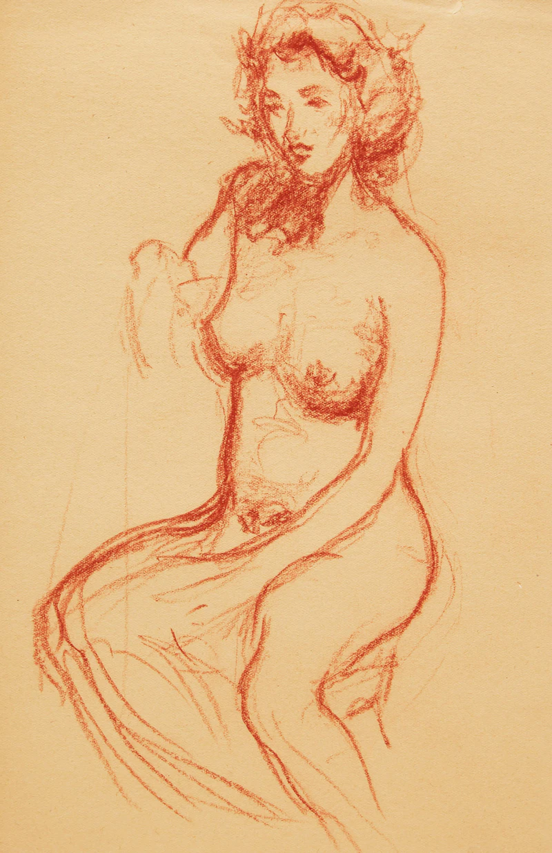 Nude Study by Manly Edward MacDonald