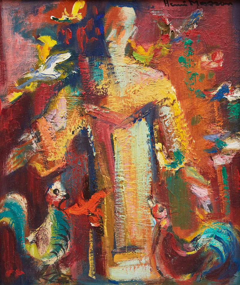 Untitled (St. Francis) by Henri Leopold Masson