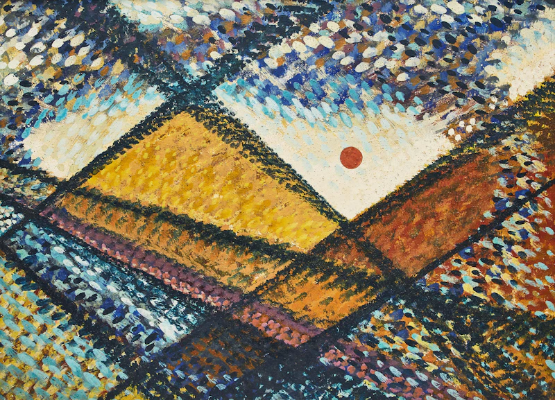 Highway #10, Montana  by Gordon McKinley Webber
