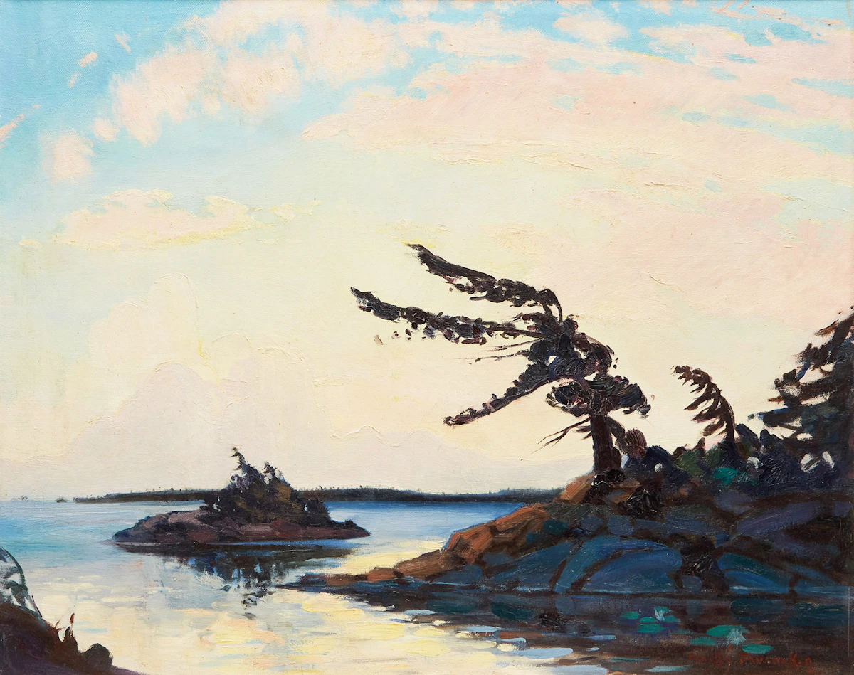 Frank Shirley Panabaker, Georgian Bay, oil on canvas