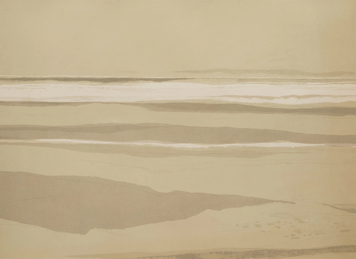 Gordon Appelbe Smith, Pacific Rim #1, colour lithograph