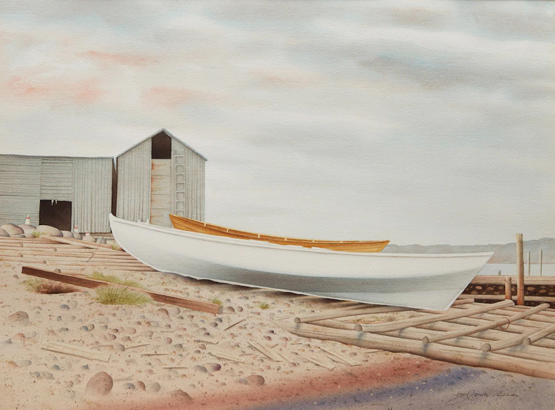 (Bayswater) Blandford, Nova Scotia by James William Bessey