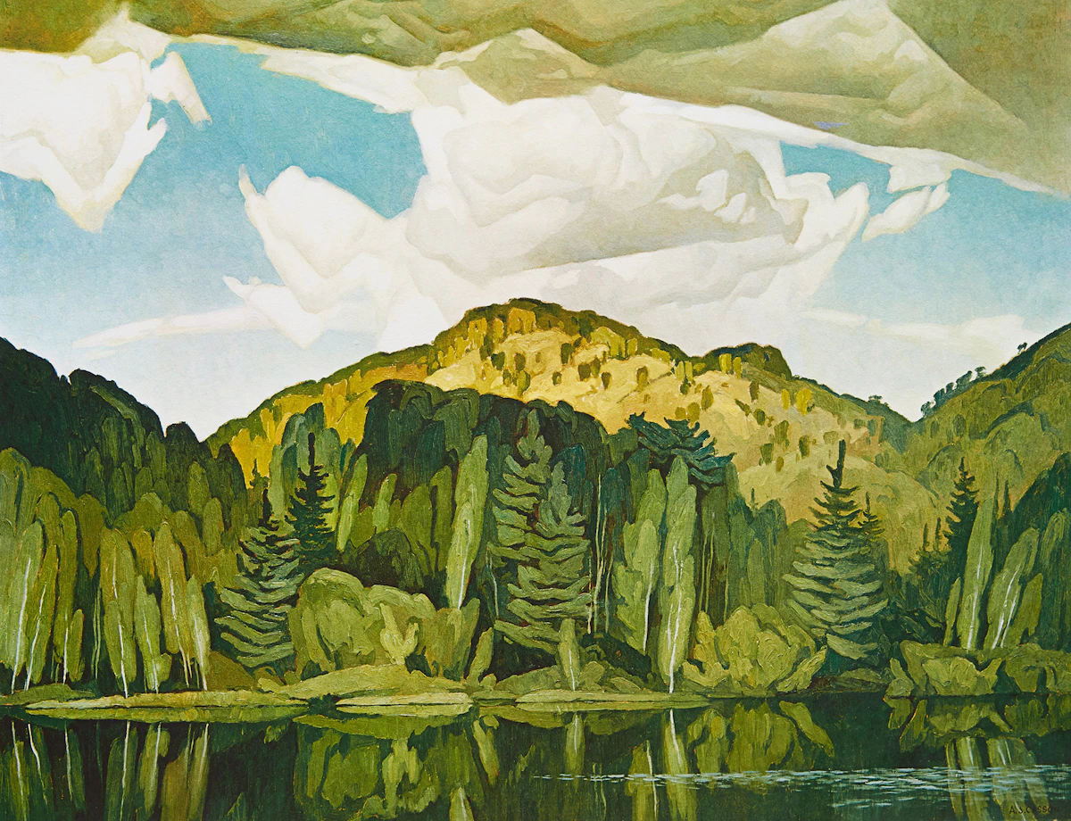 Alfred Joseph Casson, Bedard Pond; October Sky; Rock and Pine, three photolithographic reproductions