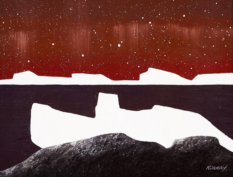 Arctic Landscape by Ken Kirkby