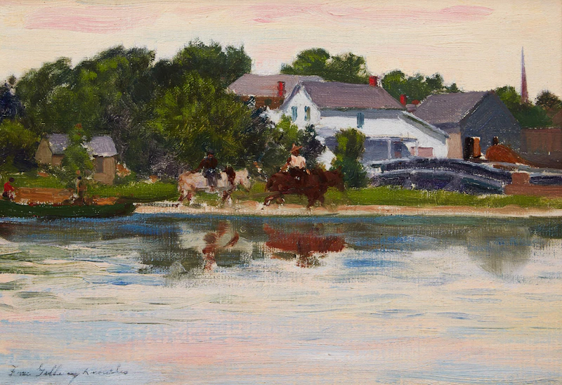 Rural Village by Farquhar McGillivray Strachan Knowles