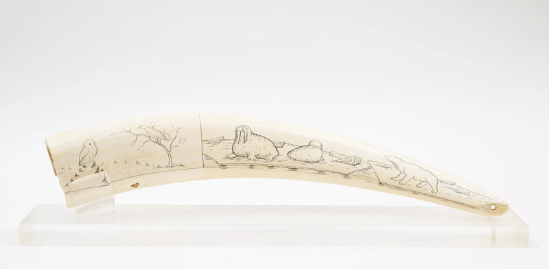 Arctic Scenes by Unidentified Inuit Artist