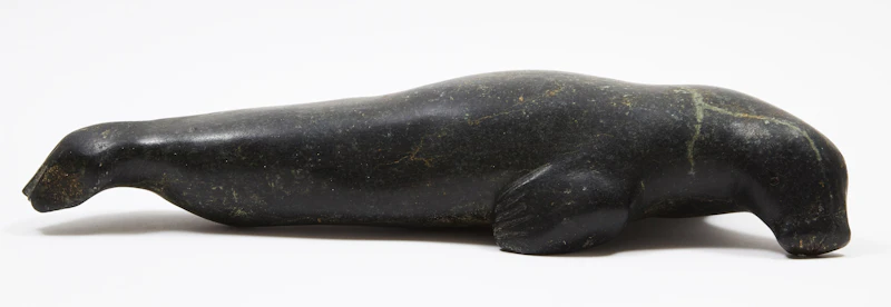 Basking Seal by Victor Tongelik