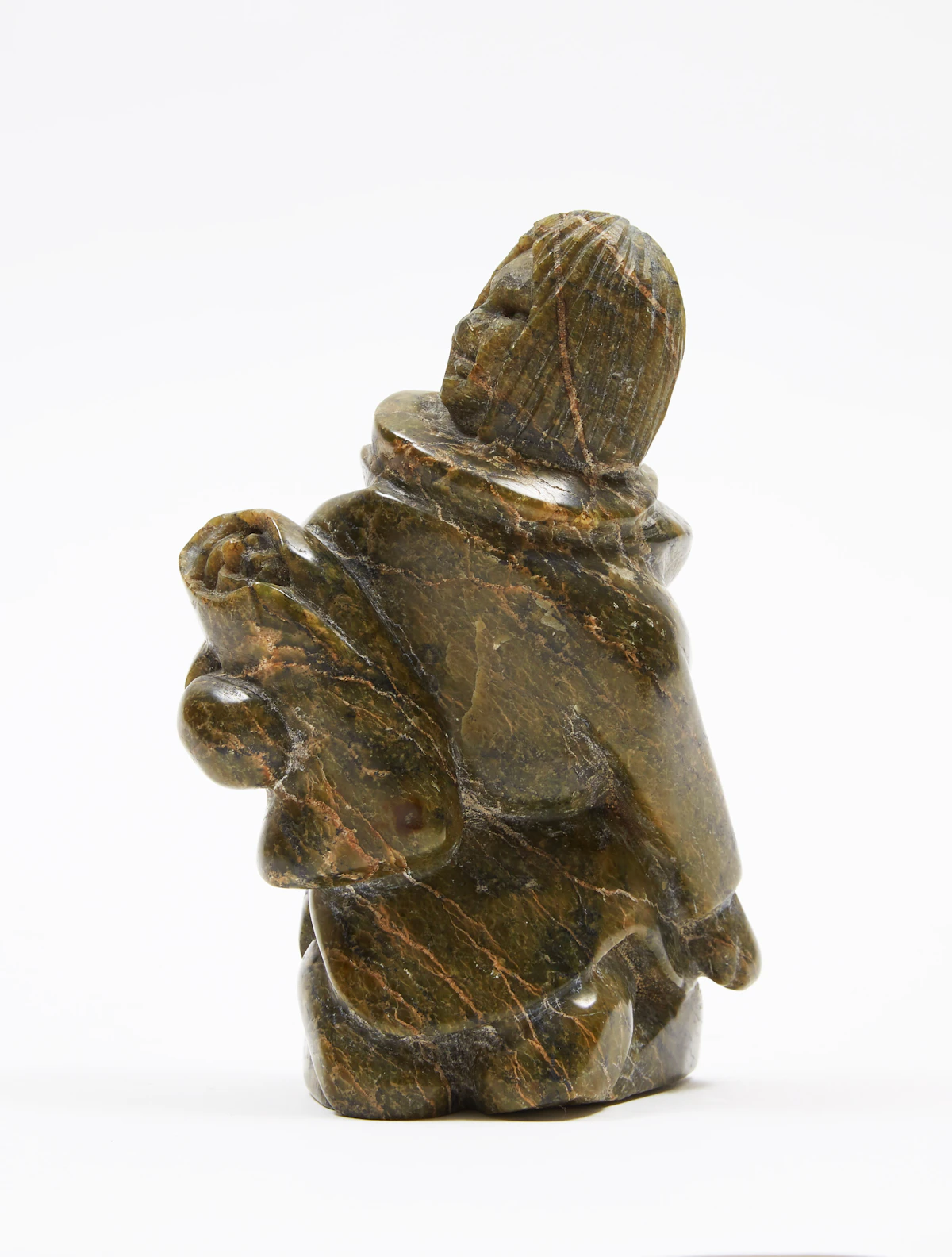 Napachie Ashoona, Mother and Child, stone