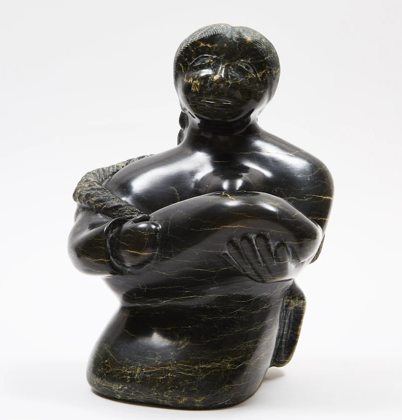 Mother Nursing her Child by Elijah Michael