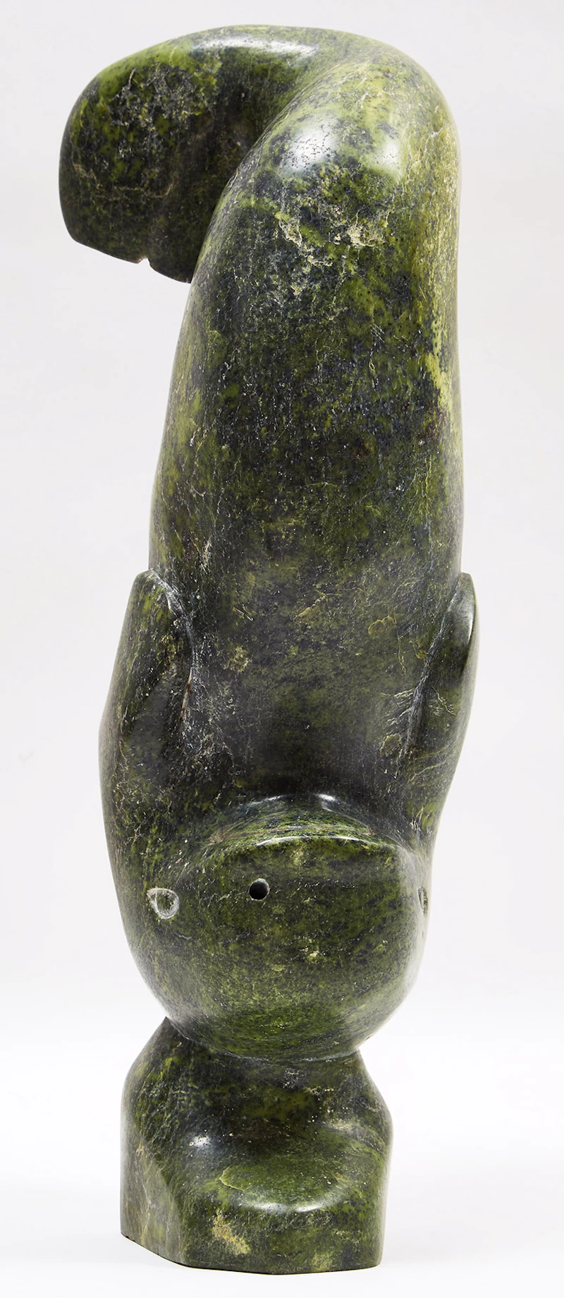 Diving Narwhal by Unidentified Inuit Artist