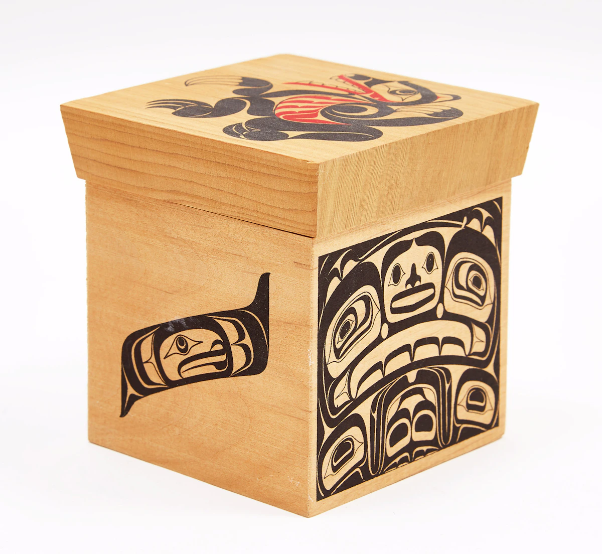 Various Artists, Three Indigenous Works, three wooden sculptures