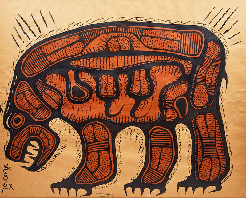 Untitled (Bear) by Josh Kakegamic