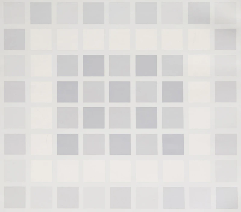 Untitled (Abstract in Grey) by Roger-François Thépot
