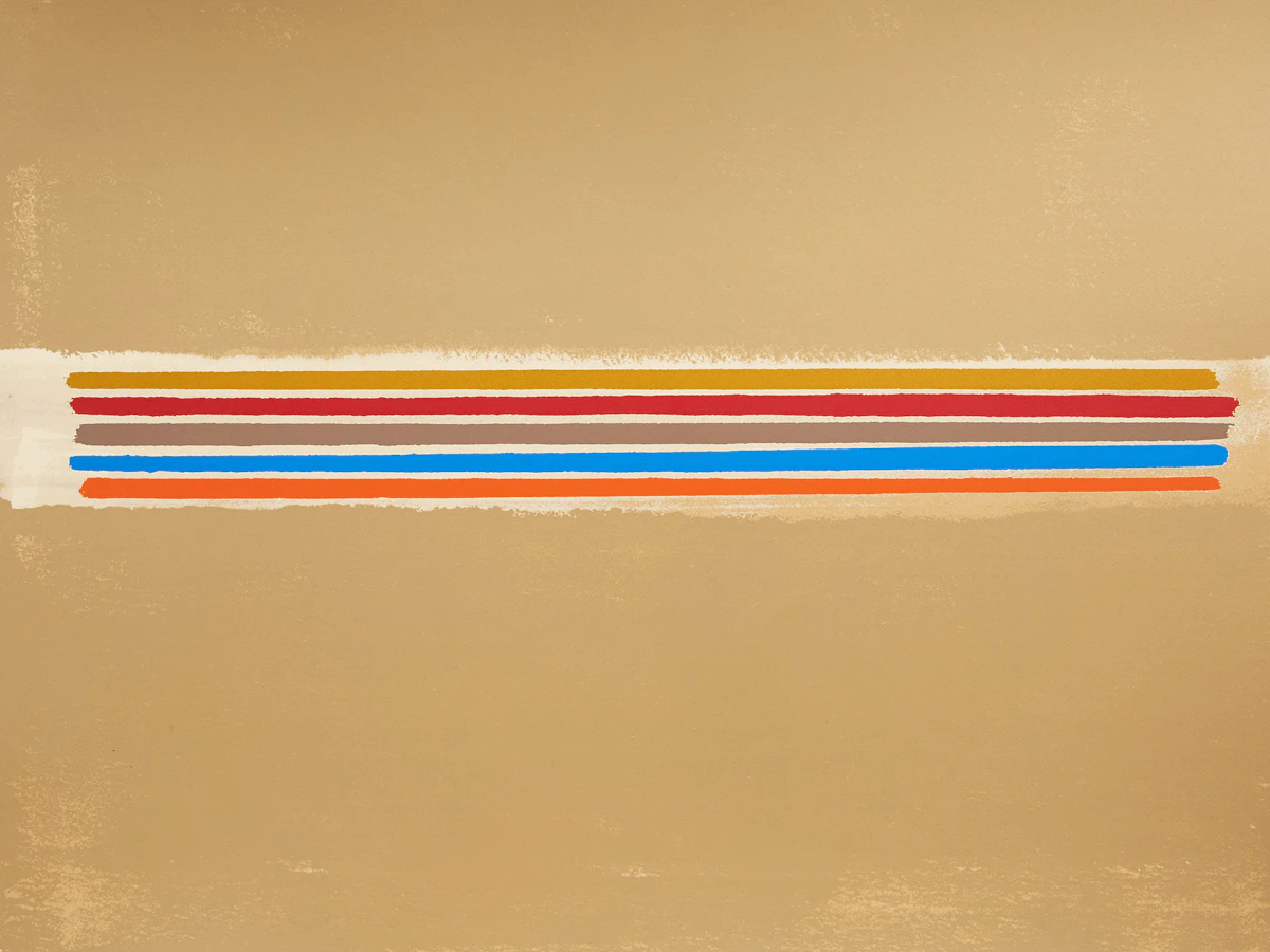 William Perehudoff, La Plonge #12, colour lithograph