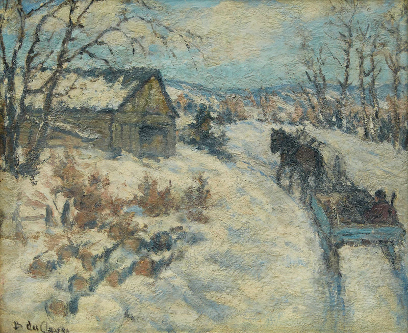 The Old Barn by Berthe Des Clayes