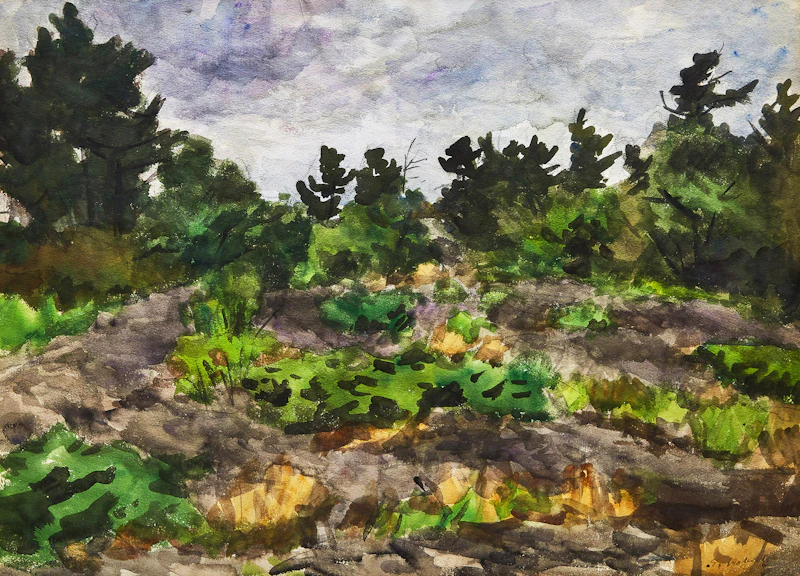 Laurentian Landscape by William Goodridge Roberts
