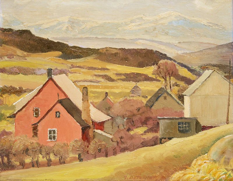 Near Baie St. Paul, Quebec by Frederick Bourchier Taylor