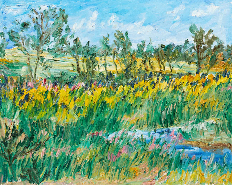 Bruce Steinhoff, Maitland R., oil on canvas