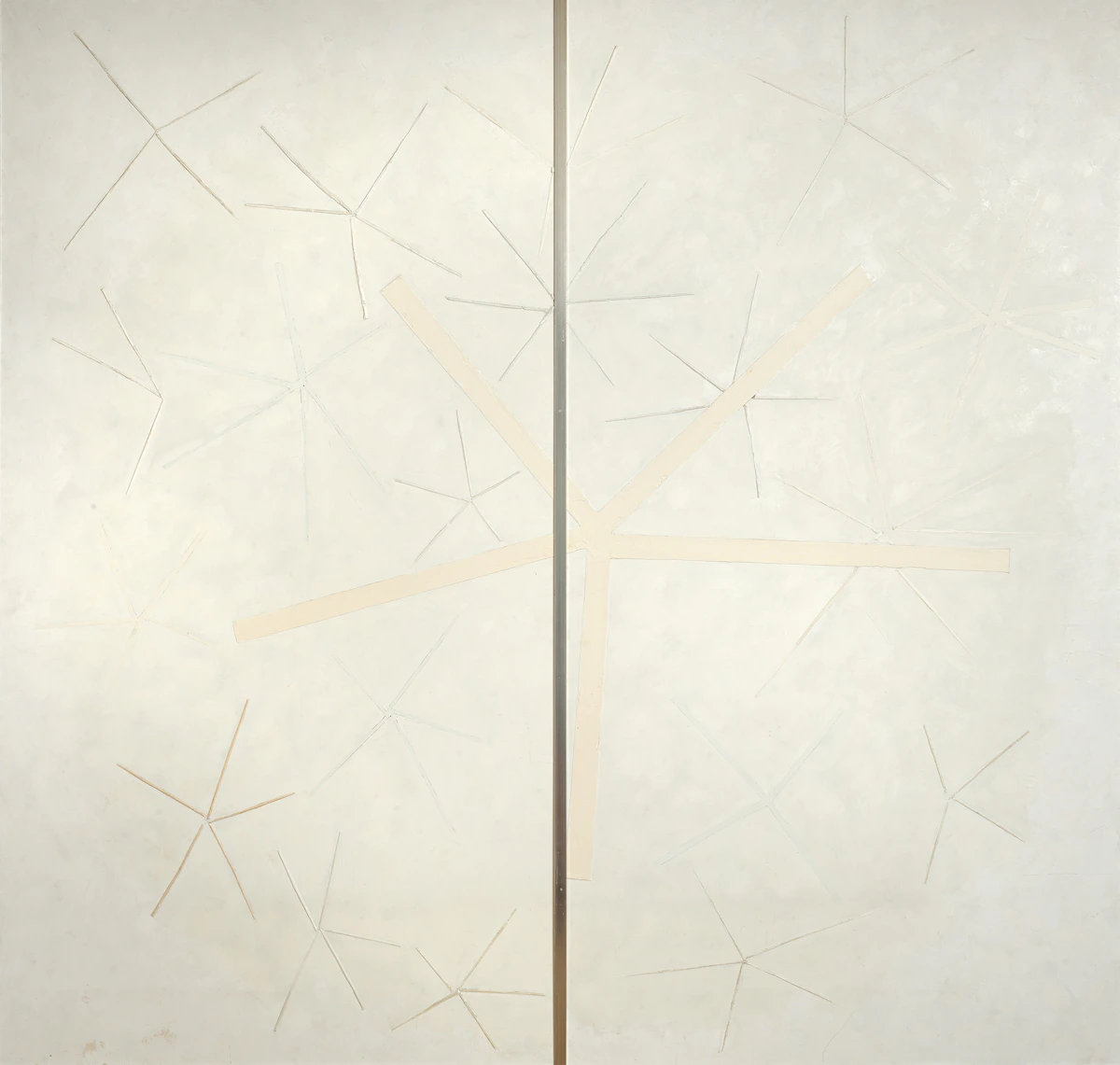 Ronald Langley Bloore, Peace Stars for Vince #IV, framed together), 1988
