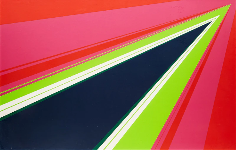 Rita Letendre, Mirr II, colour serigraph