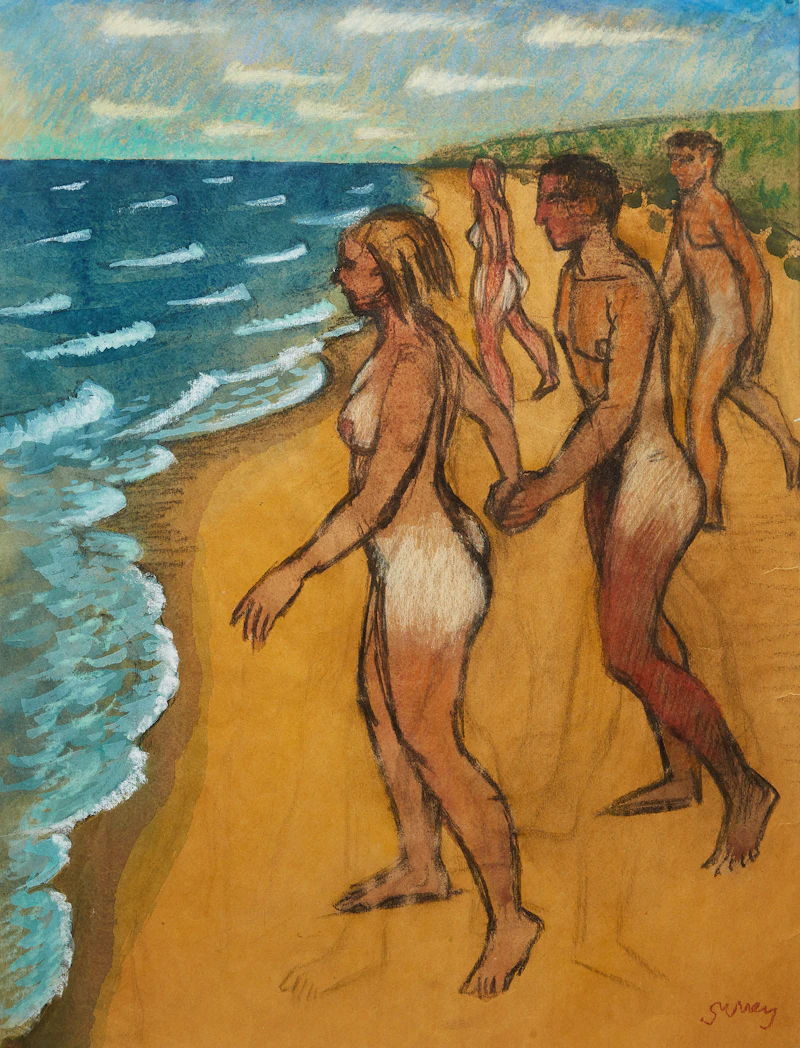 Bathers by Philip Henry Howard Surrey