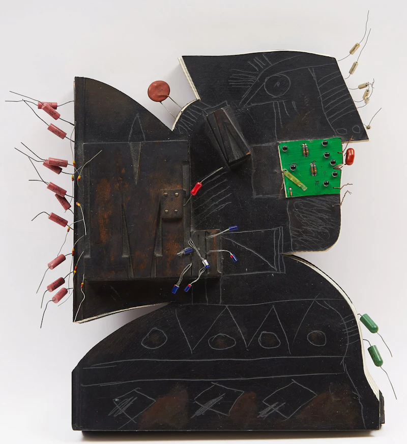 Norman Laliberté, A.D.A.M., mixed media book sculpture