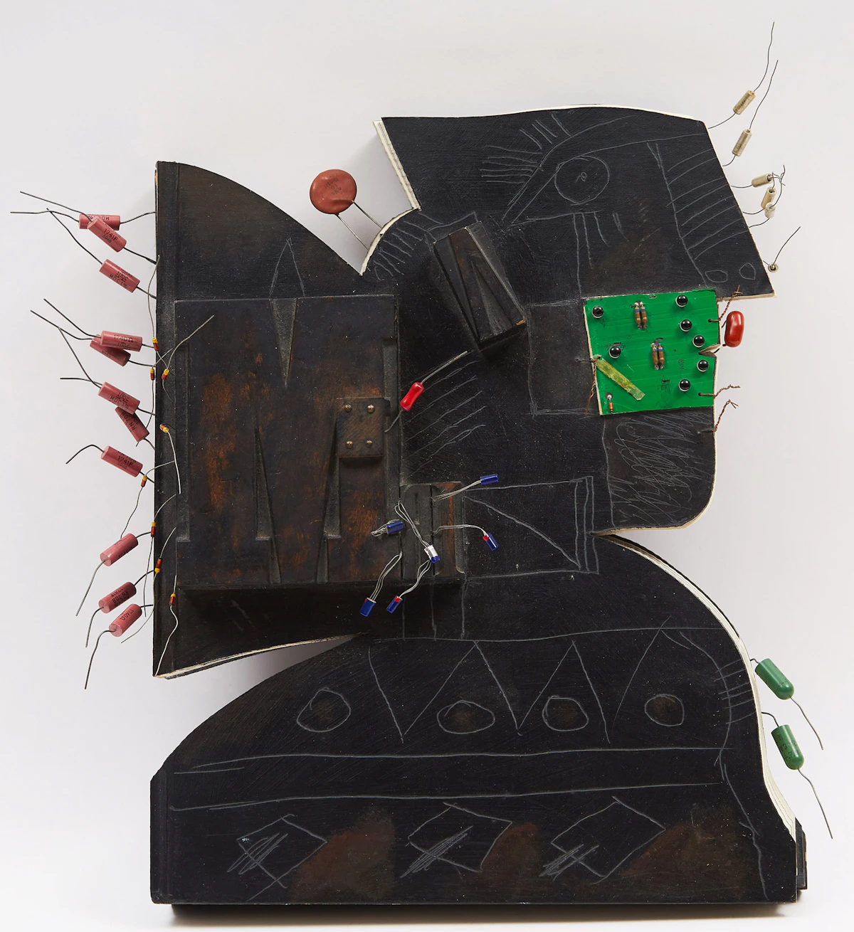 Norman Laliberté, A.D.A.M., mixed media book sculpture, 1989