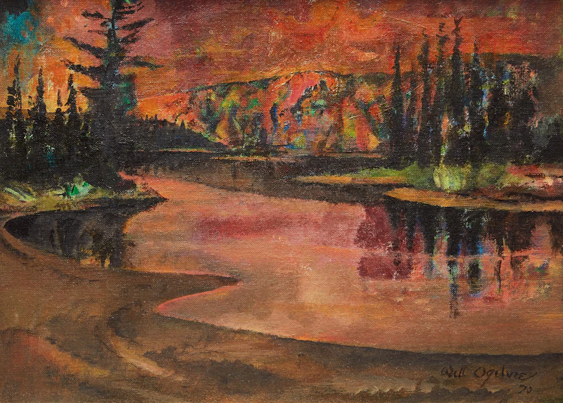 Late Evening Algonquin by William Abernethy Ogilvie