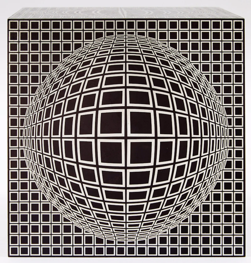 Vega Lum Positif by Victor Vasarely
