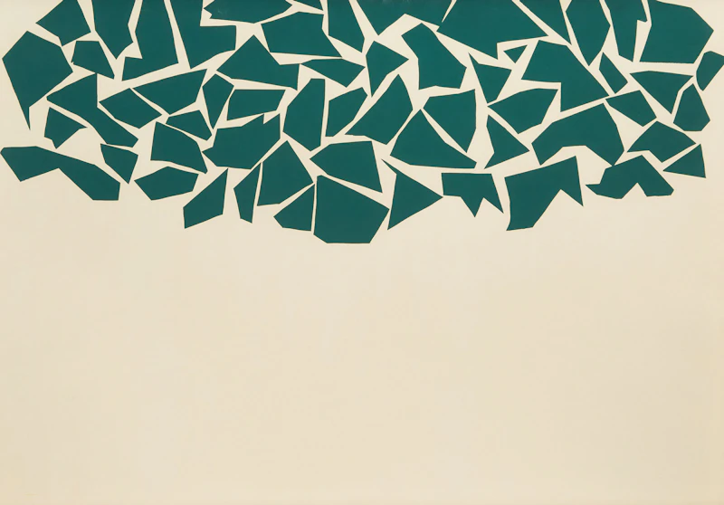 Print 2 (from the Portfolio ONE TWO THREE) by Robert Goodnough