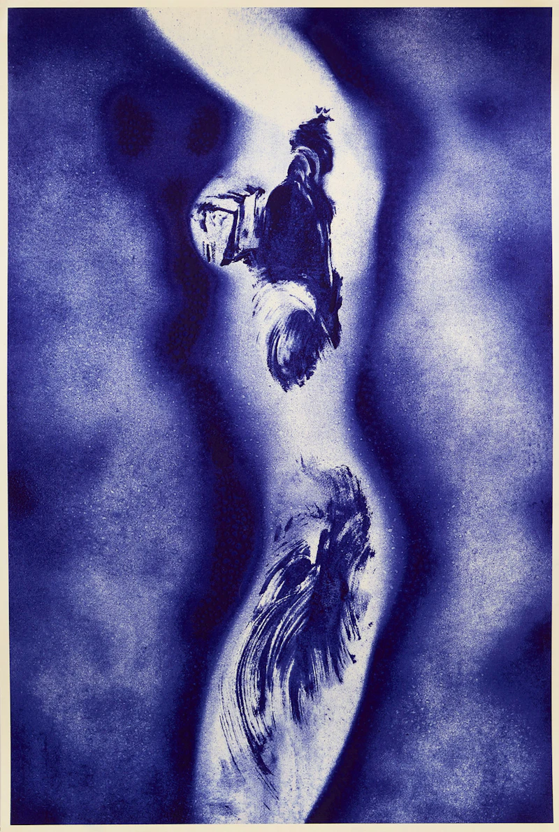Anthropométrie ANT 148 and Anthropométrie ANT 83 by Yves Klein (After)