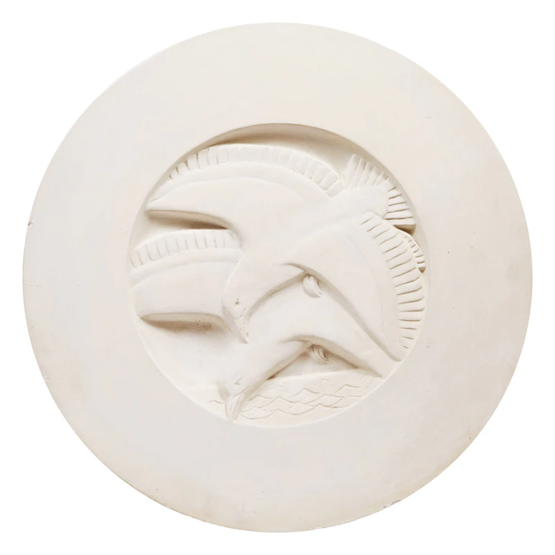 Florence Wyle, Seagulls, Relief (plaster)