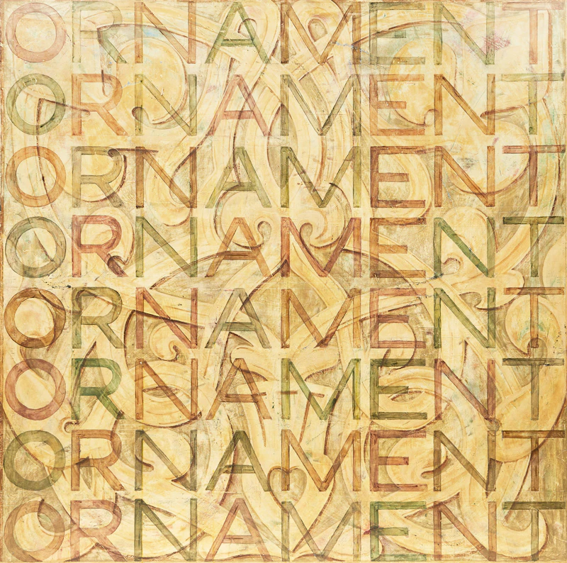 Martin Pearce, Ornament, oil on canvas