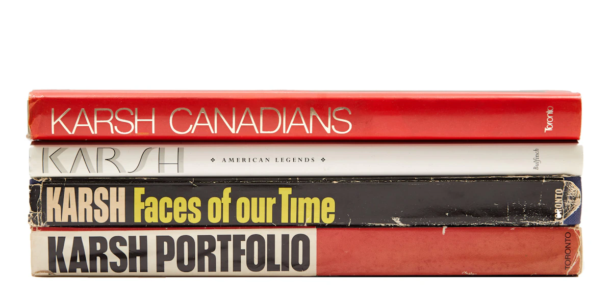 Books and Reference, Selection of Books On Yousuf Karsh, 4 books