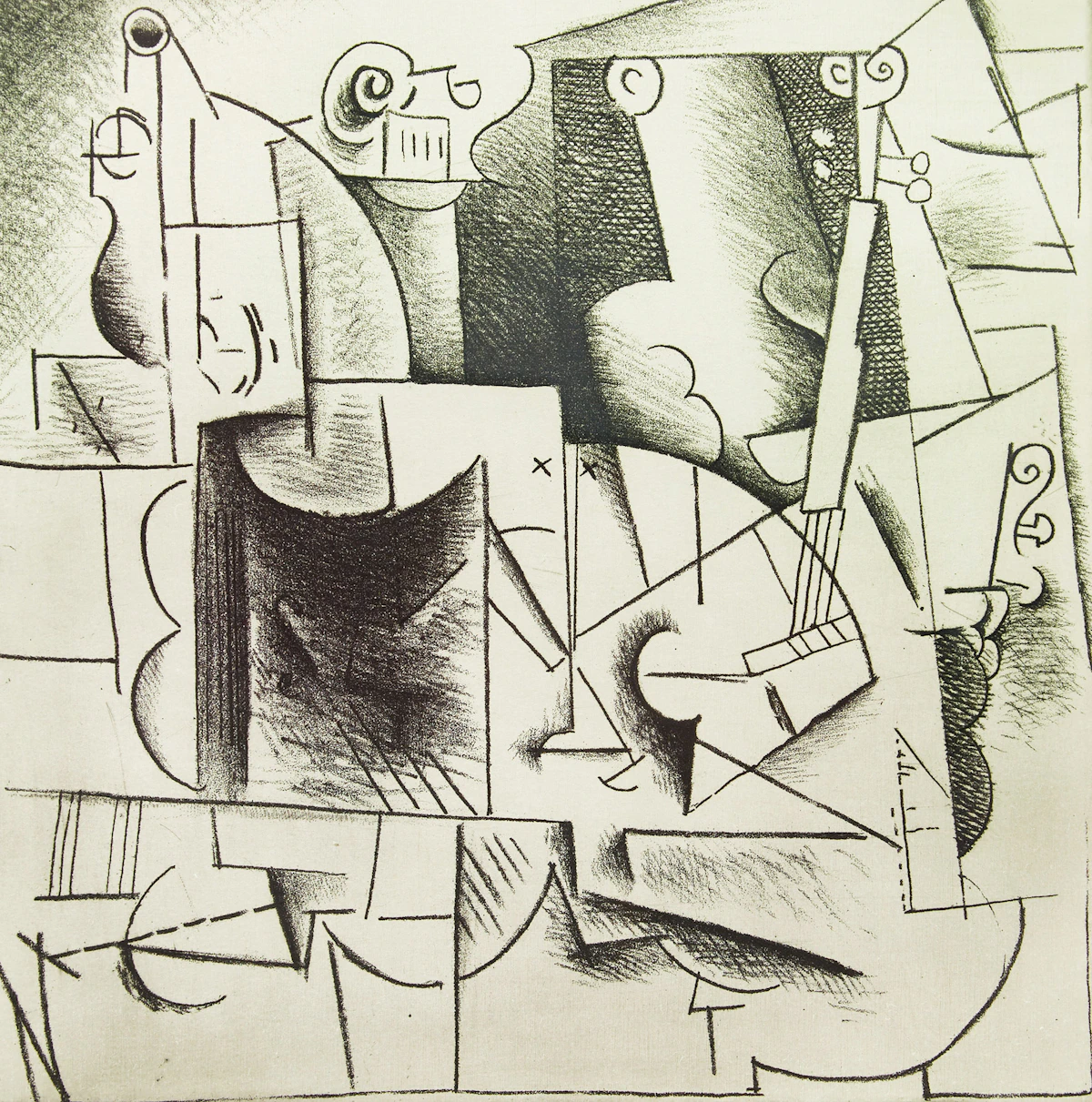 John  Carl Heywood, Soft Bagatelle, etching