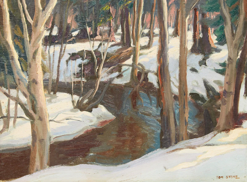Woods and Stream, Near Kearney by Thomas Albert Stone