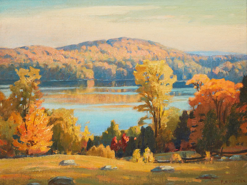 Mountain Lake - Haliburton by Frederick Henry Brigden