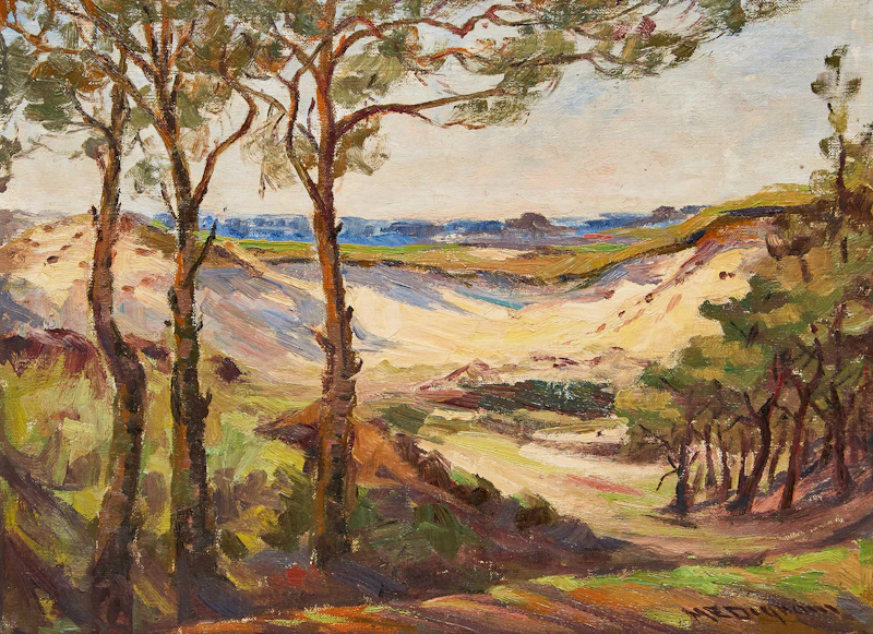 Sand Dunes by Mary Ella Dignam