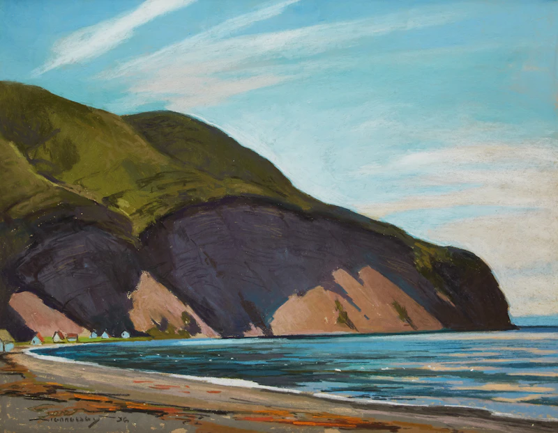 At Mont St. Pierre, Gaspé by Frank Charles Hennessey