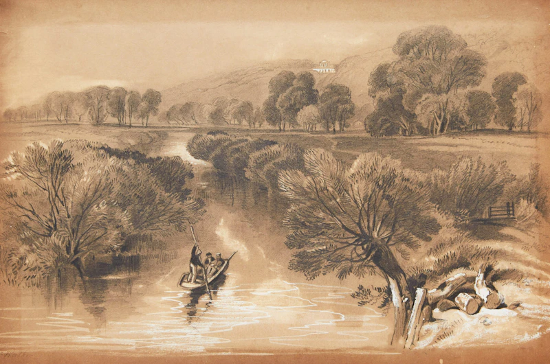 Punting on the River by Horatio Walker