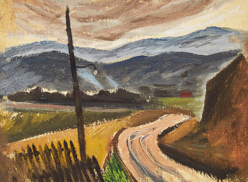 Jack Hamilton Bush, In the Morning, oil on board