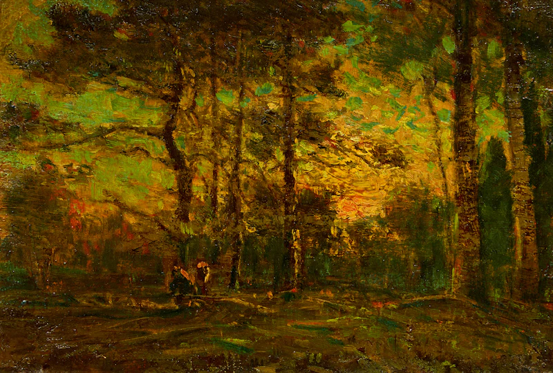 Forest at Dusk by James Henderson