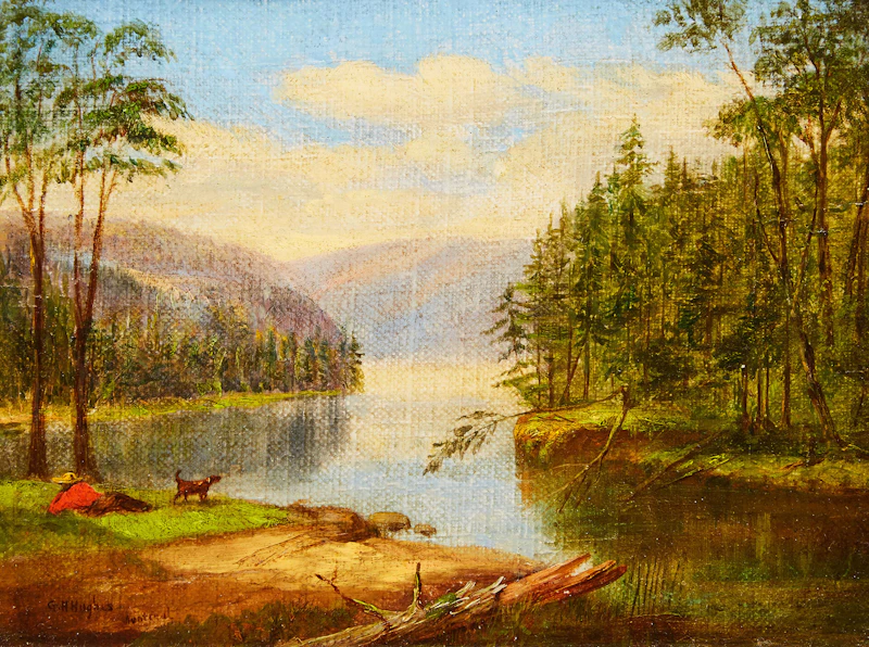 Summer Landscape (Montreal) by George Hart Hughes