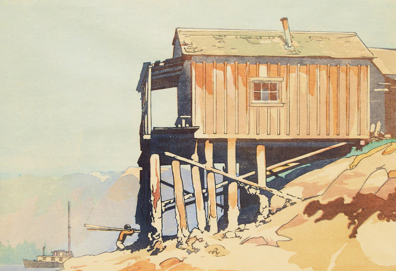 Gerran’s Bay, Pender Harbour, BC  by Walter Joseph Phillips